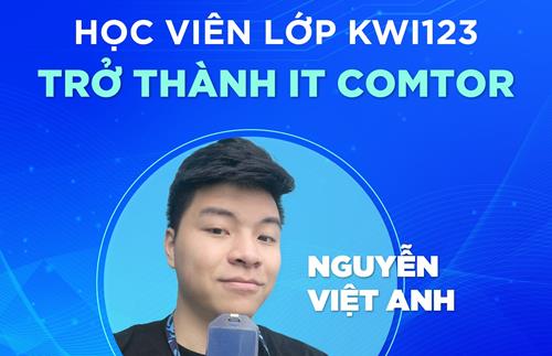 Chúc mừng học viên VTI Mirai thành công apply IT comtor